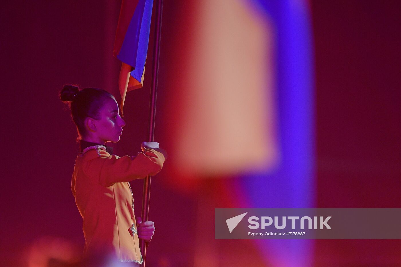 10th Spasskaya Tower international military music festival's opening ceremony