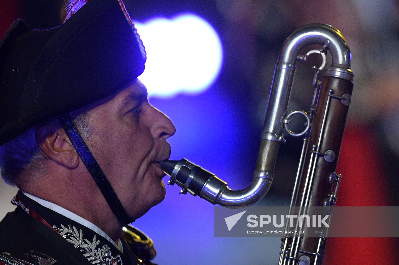 Opening ceremony for 10th Spasskaya Tower international military music festival