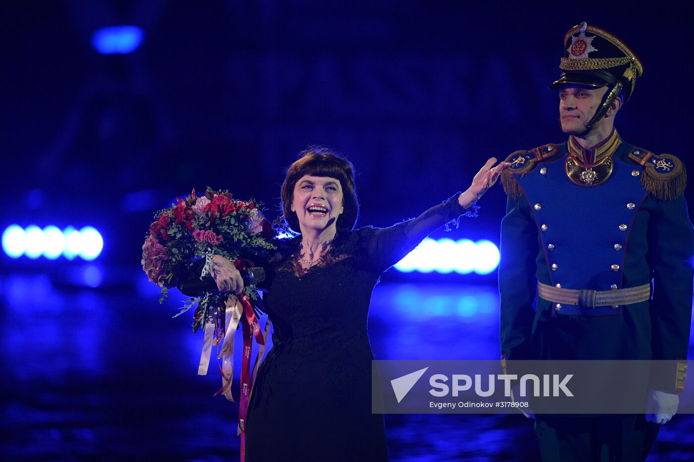 Opening ceremony for 10th Spasskaya Tower international military music festival