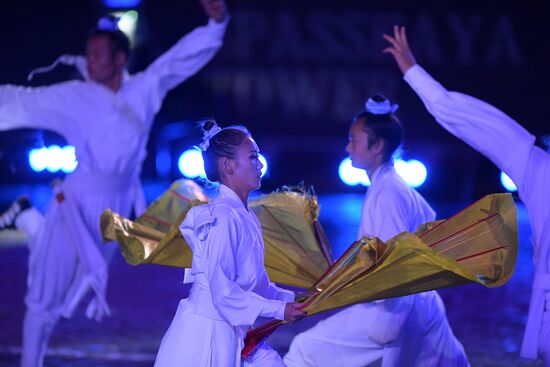 Opening ceremony for 10th Spasskaya Tower international military music festival