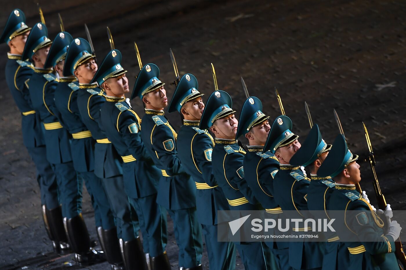 Opening ceremony for 10th Spasskaya Tower international military music festival
