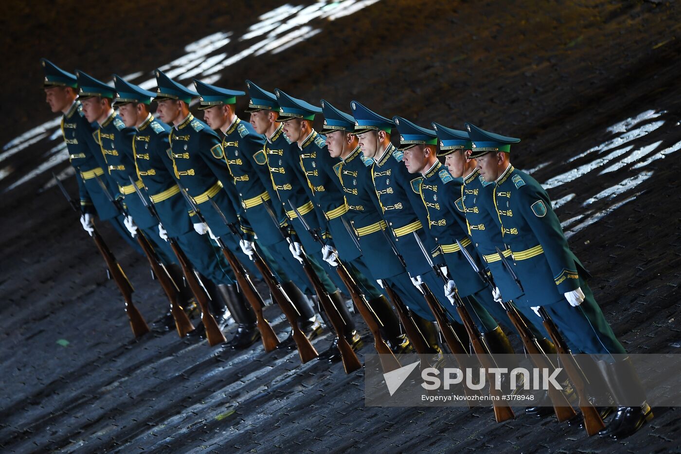 Opening ceremony for 10th Spasskaya Tower international military music festival