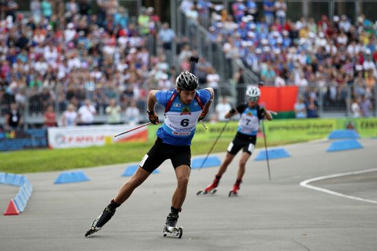 IBU Summer Biathlon World Championships. Men's pursuit