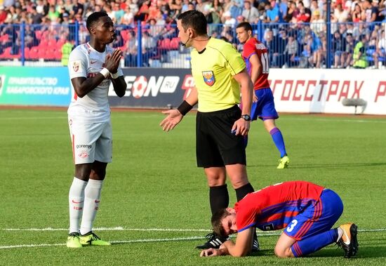 Russian Football Premier League. SKA-Khabarovsk vs. Spartak