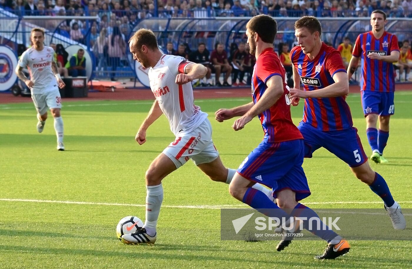 Russian Football Premier League. SKA-Khabarovsk vs. Spartak