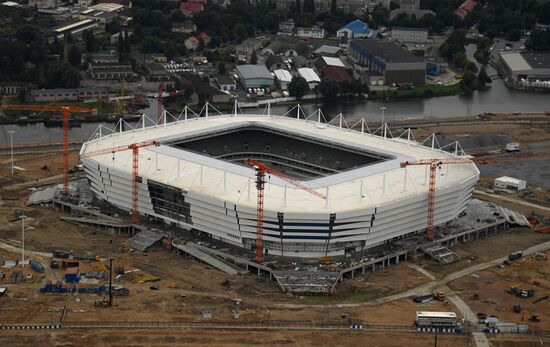 Kaliningrad Stadium construction site