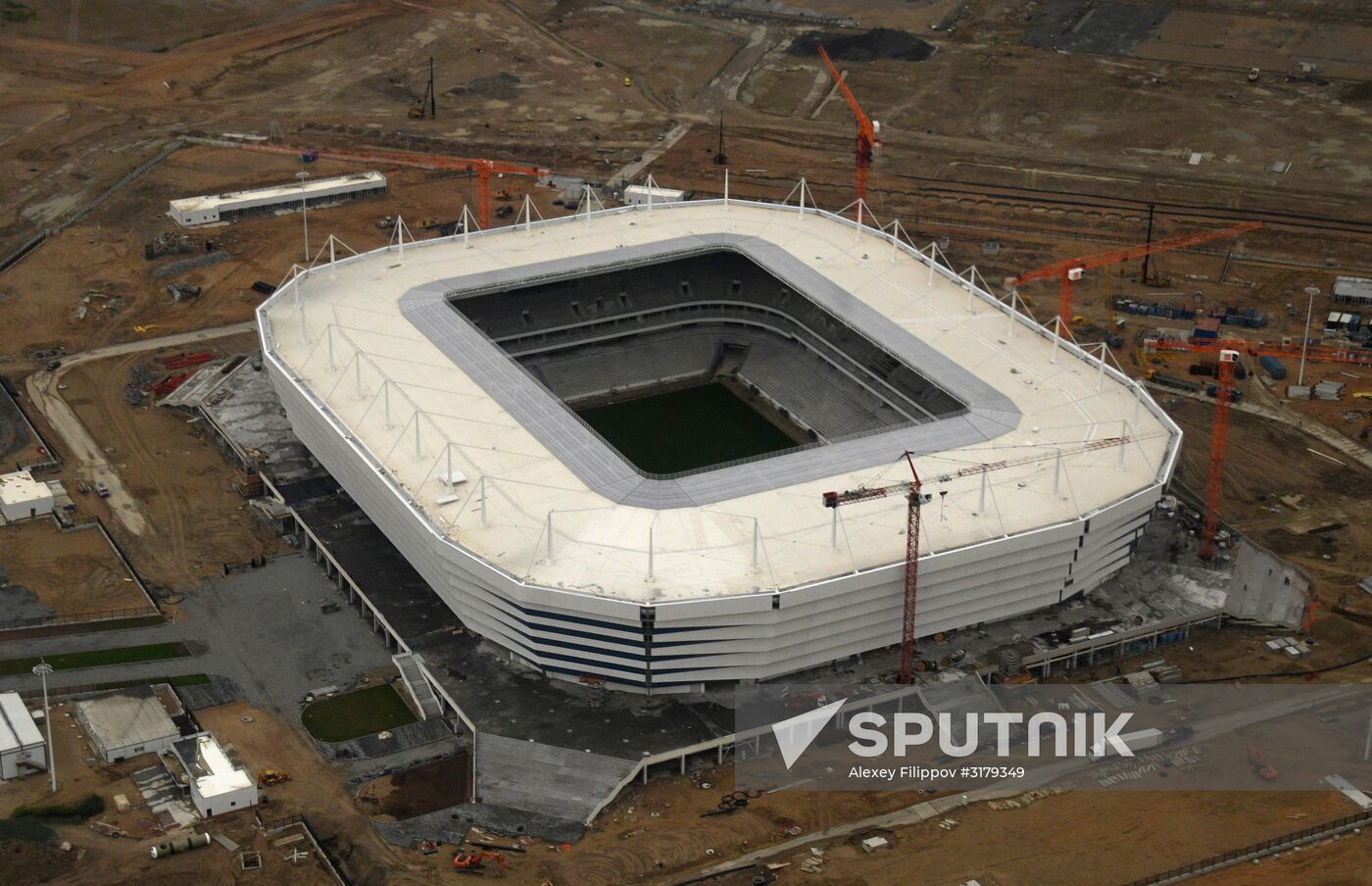 Kaliningrad Stadium construction site