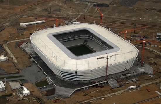 Kaliningrad Stadium construction site