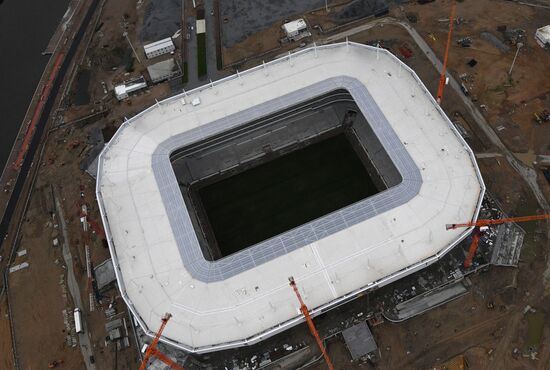 Kaliningrad Stadium construction site