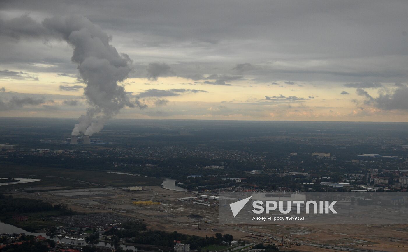 Kaliningrad Stadium construction site
