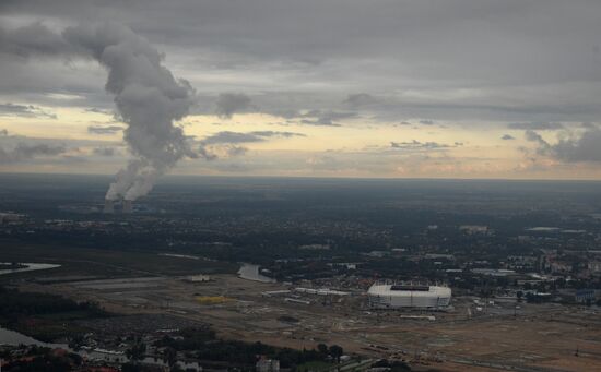 Kaliningrad Stadium construction site