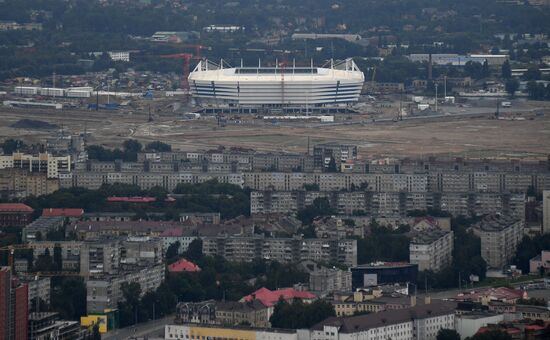 Kaliningrad Stadium construction site