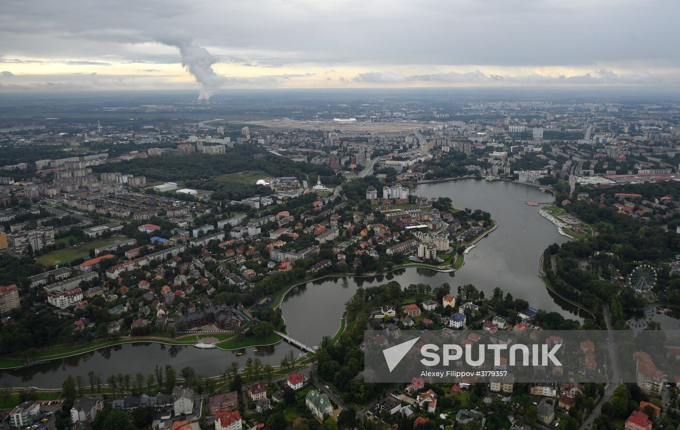 Kaliningrad Stadium construction site