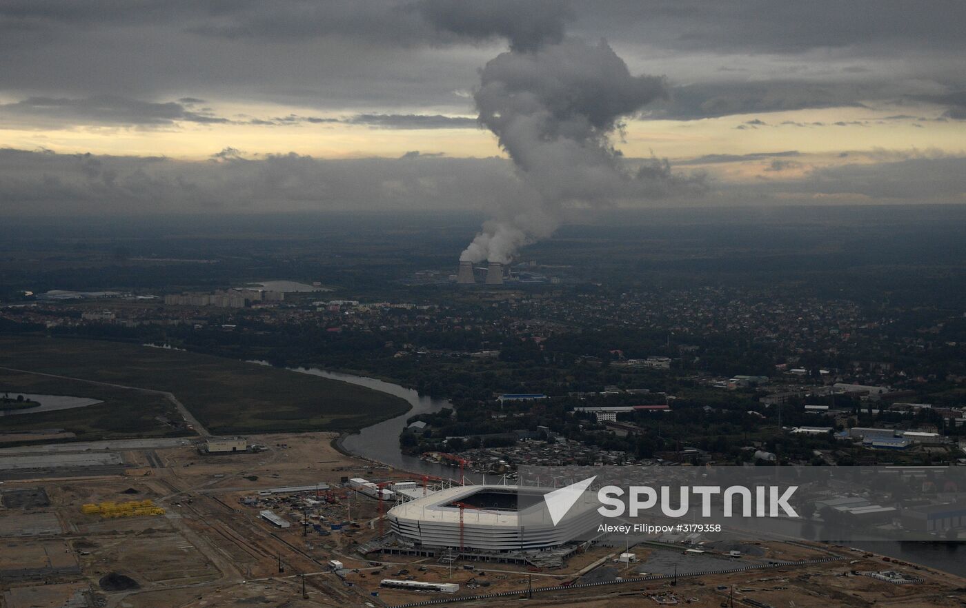Kaliningrad Stadium construction site