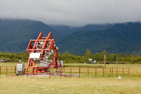 Irkutsk State University astrophysical testing site in Tunkinskaya valley