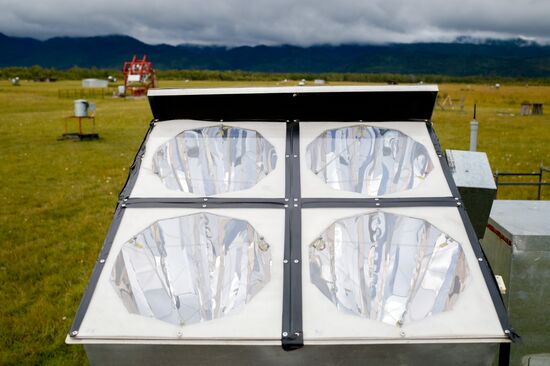 Irkutsk State University astrophysical testing site in Tunkinskaya valley