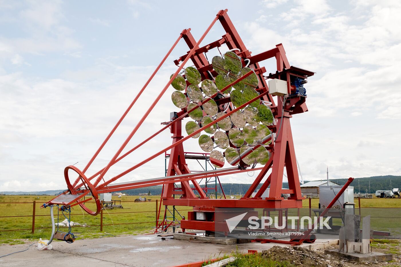 Irkutsk State University astrophysical testing site in Tunkinskaya valley