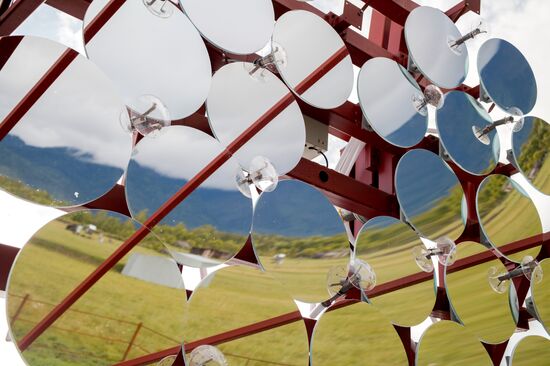 Irkutsk State University astrophysical testing site in Tunkinskaya valley