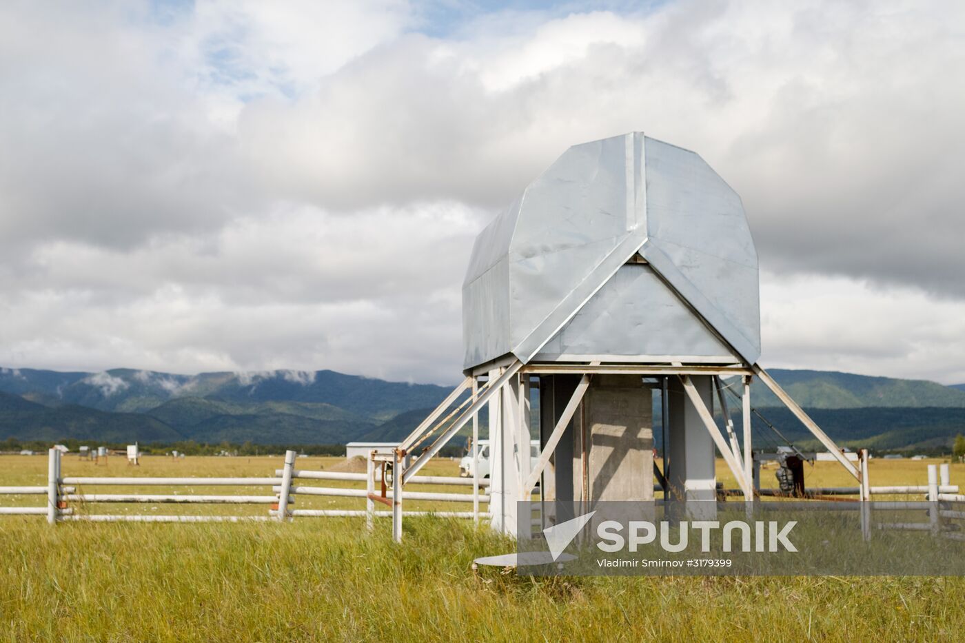 Irkutsk State University astrophysical testing site in Tunkinskaya valley
