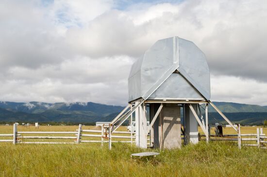 Irkutsk State University astrophysical testing site in Tunkinskaya valley