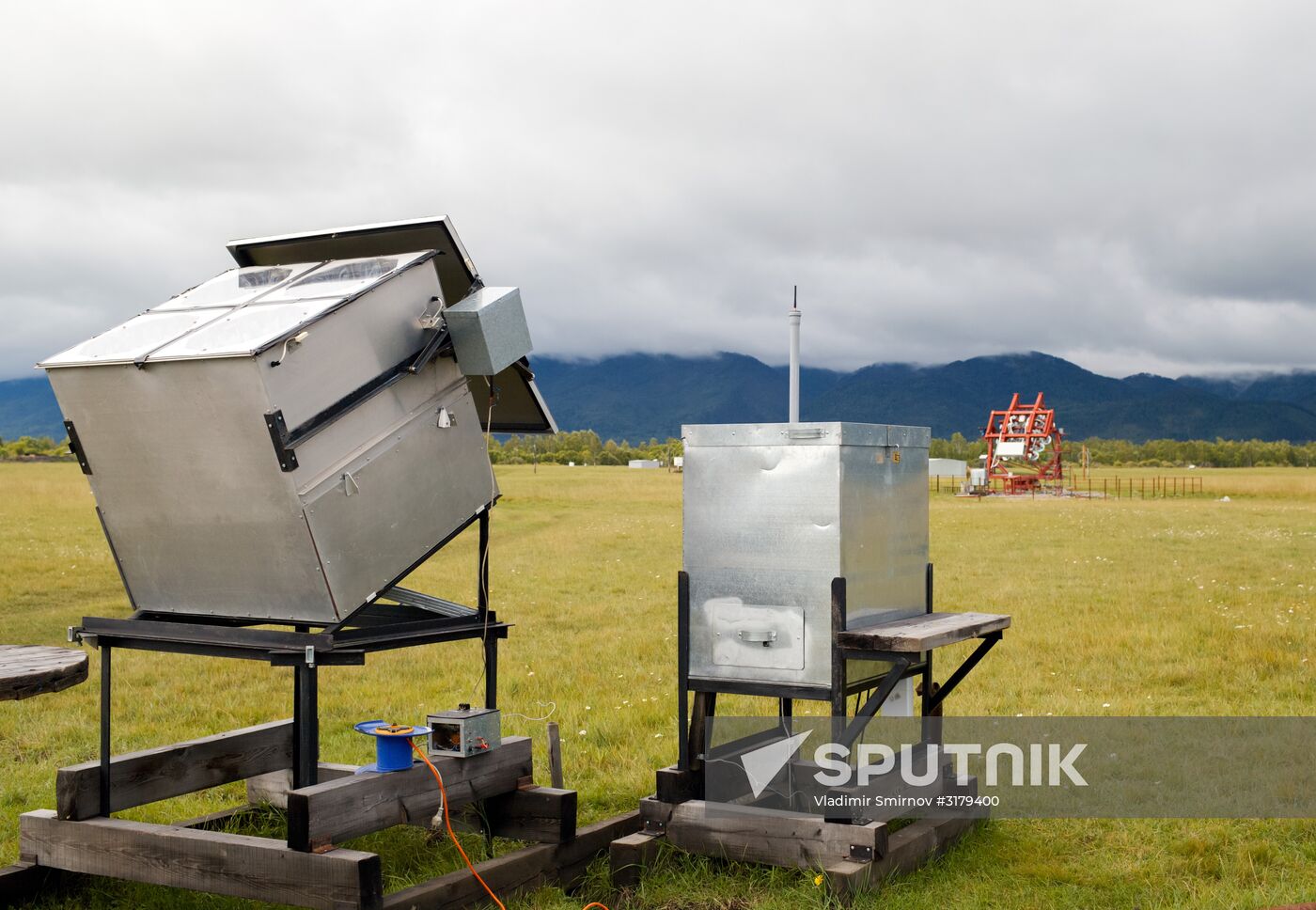 Irkutsk State University astrophysical testing site in Tunkinskaya valley