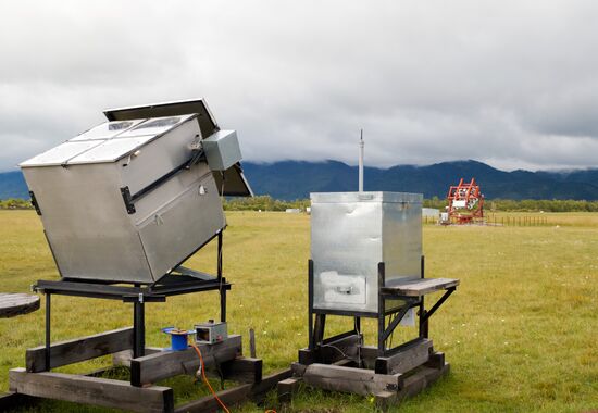 Irkutsk State University astrophysical testing site in Tunkinskaya valley