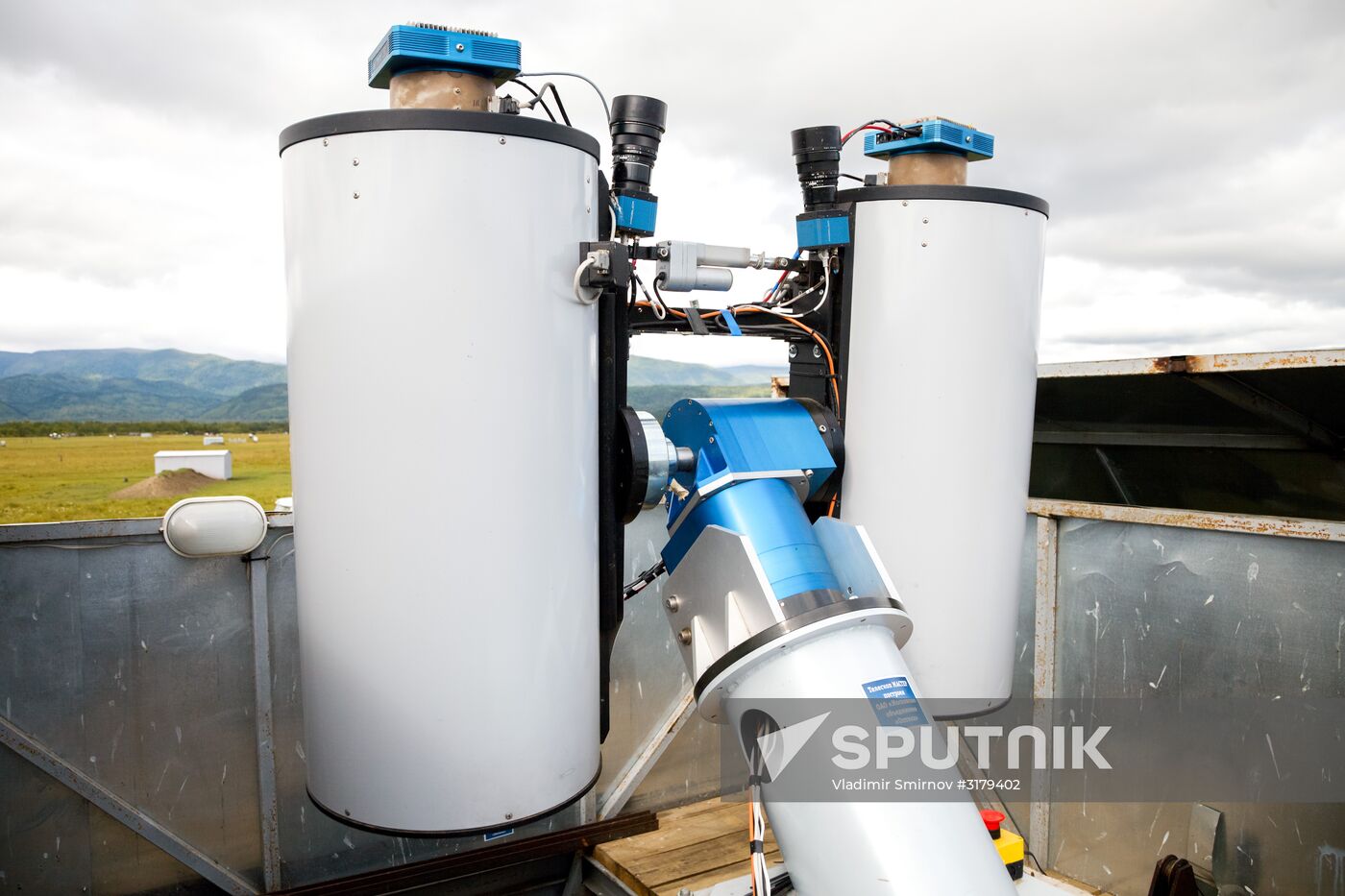 Irkutsk State University astrophysical testing site in Tunkinskaya valley