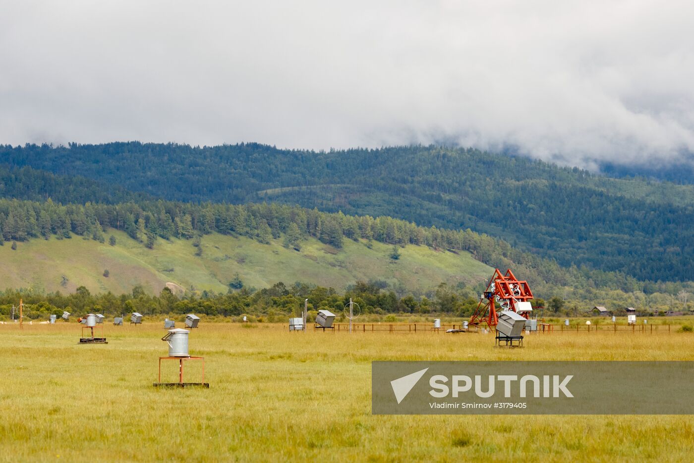 Irkutsk State University astrophysical testing site in Tunkinskaya valley