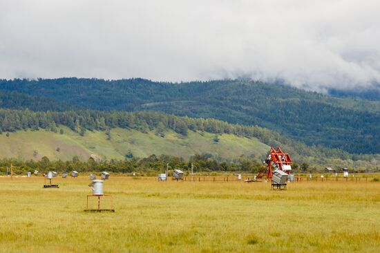 Irkutsk State University astrophysical testing site in Tunkinskaya valley