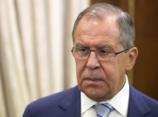 Russian Foreign Minister Sergei Lavrov visits Kuwait