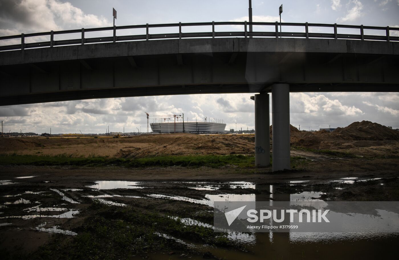 Kaliningrad Stadium construction site