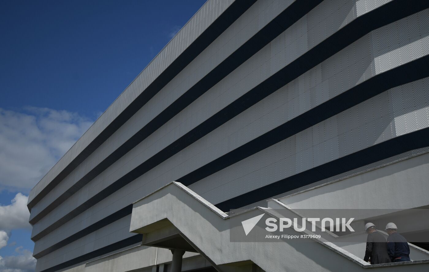 Kaliningrad Stadium construction site