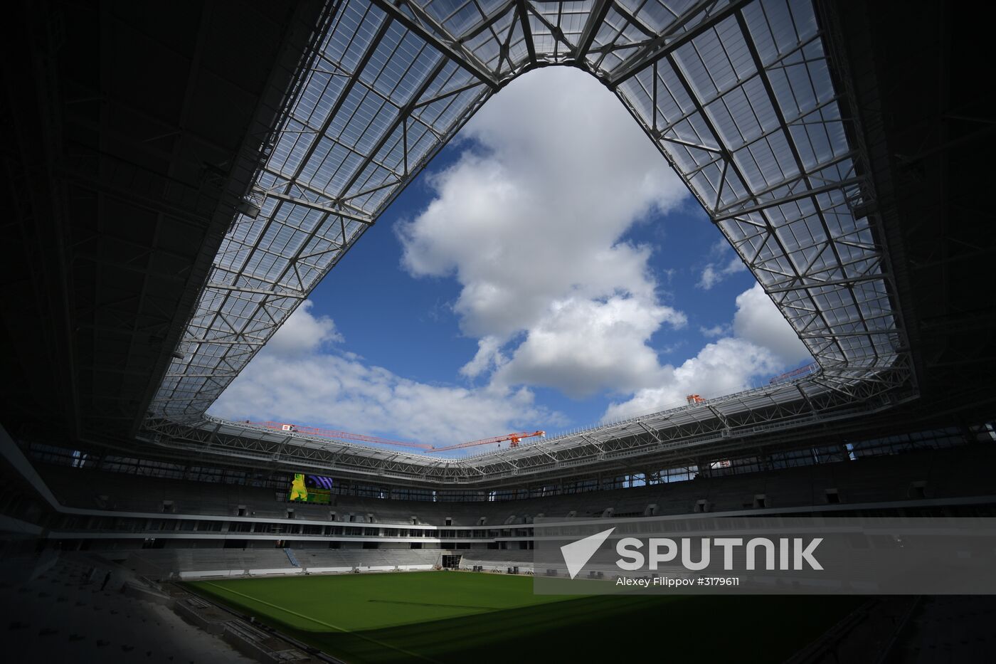 Kaliningrad Stadium construction site
