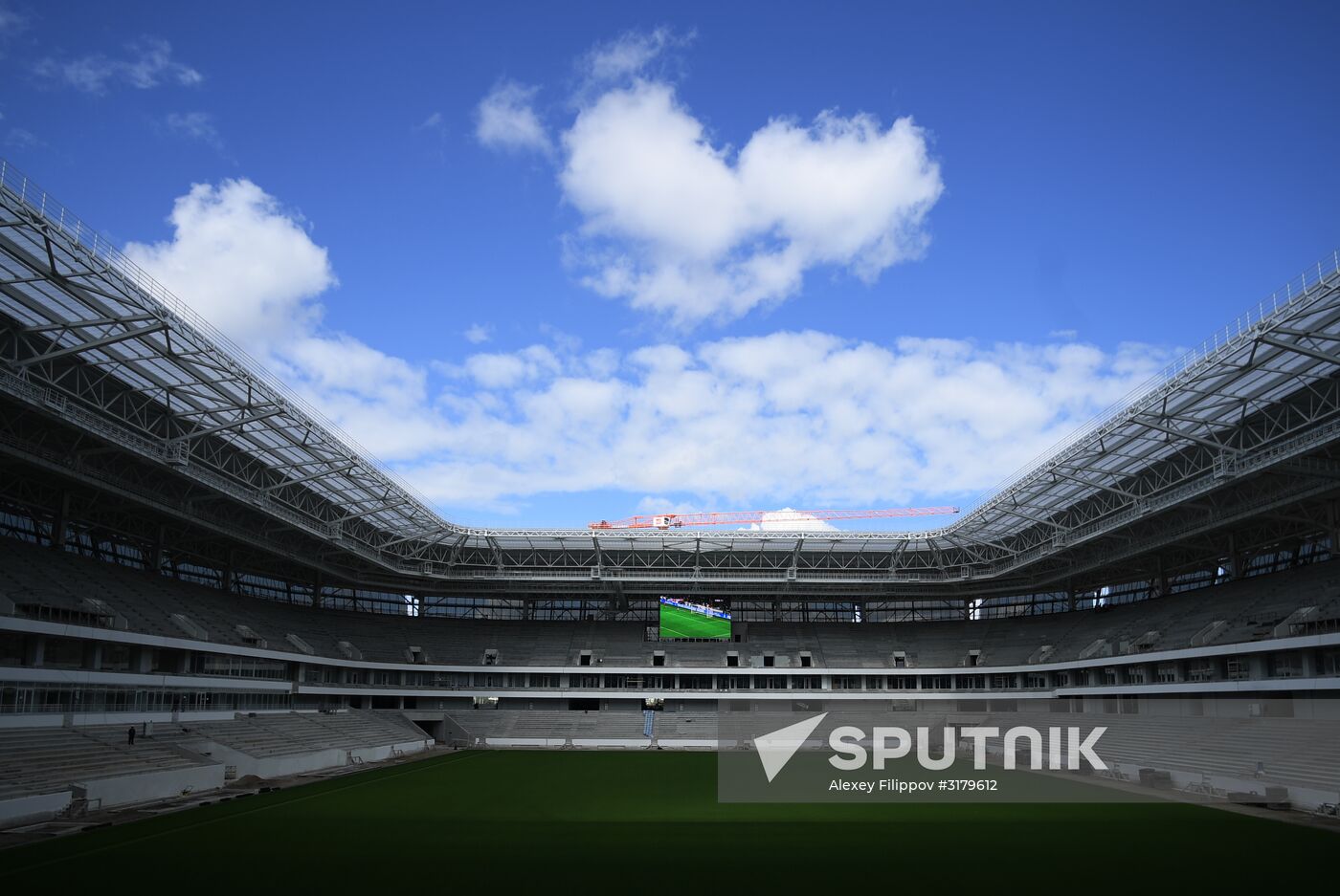Kaliningrad Stadium construction site