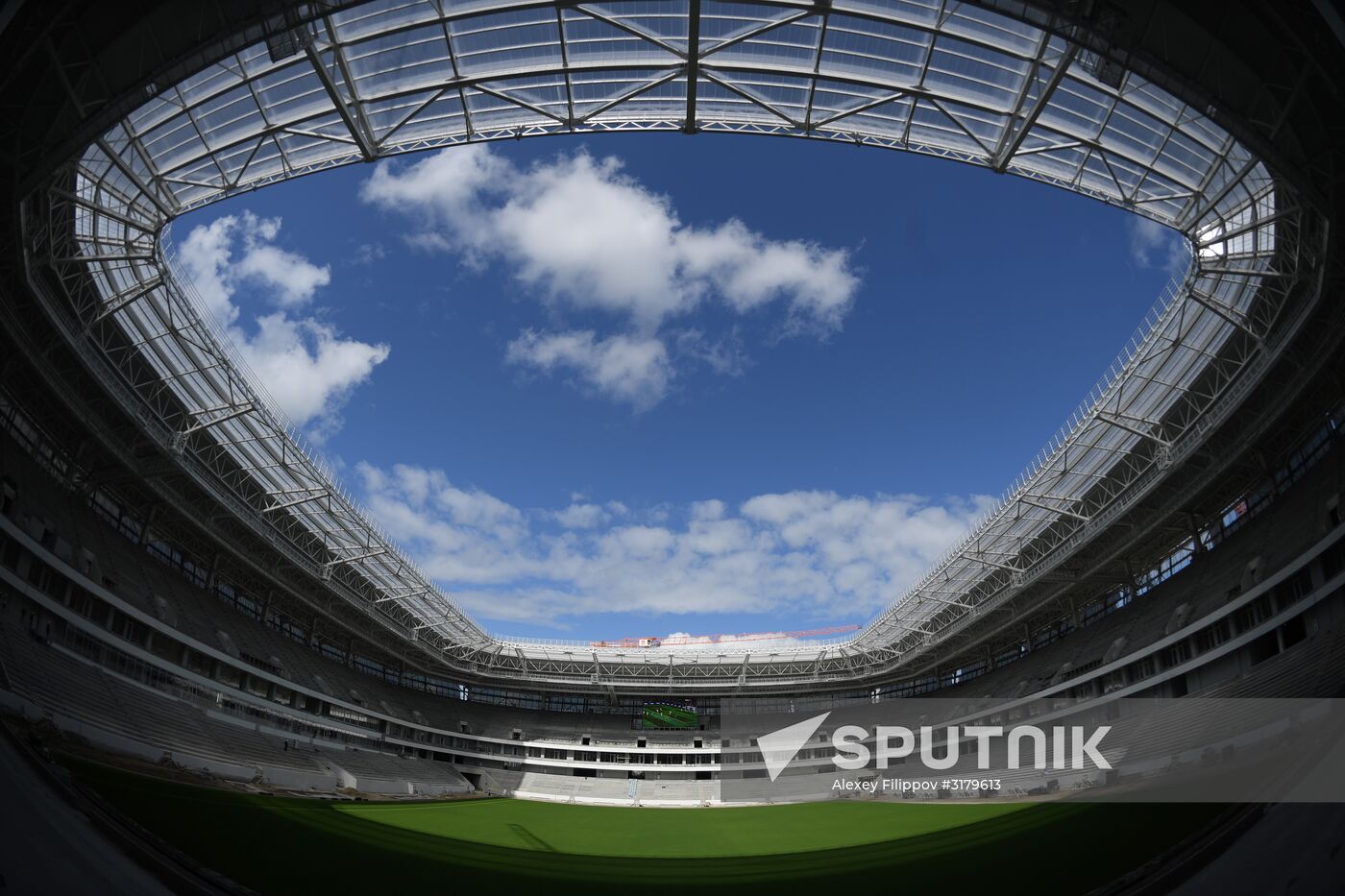 Kaliningrad Stadium construction site