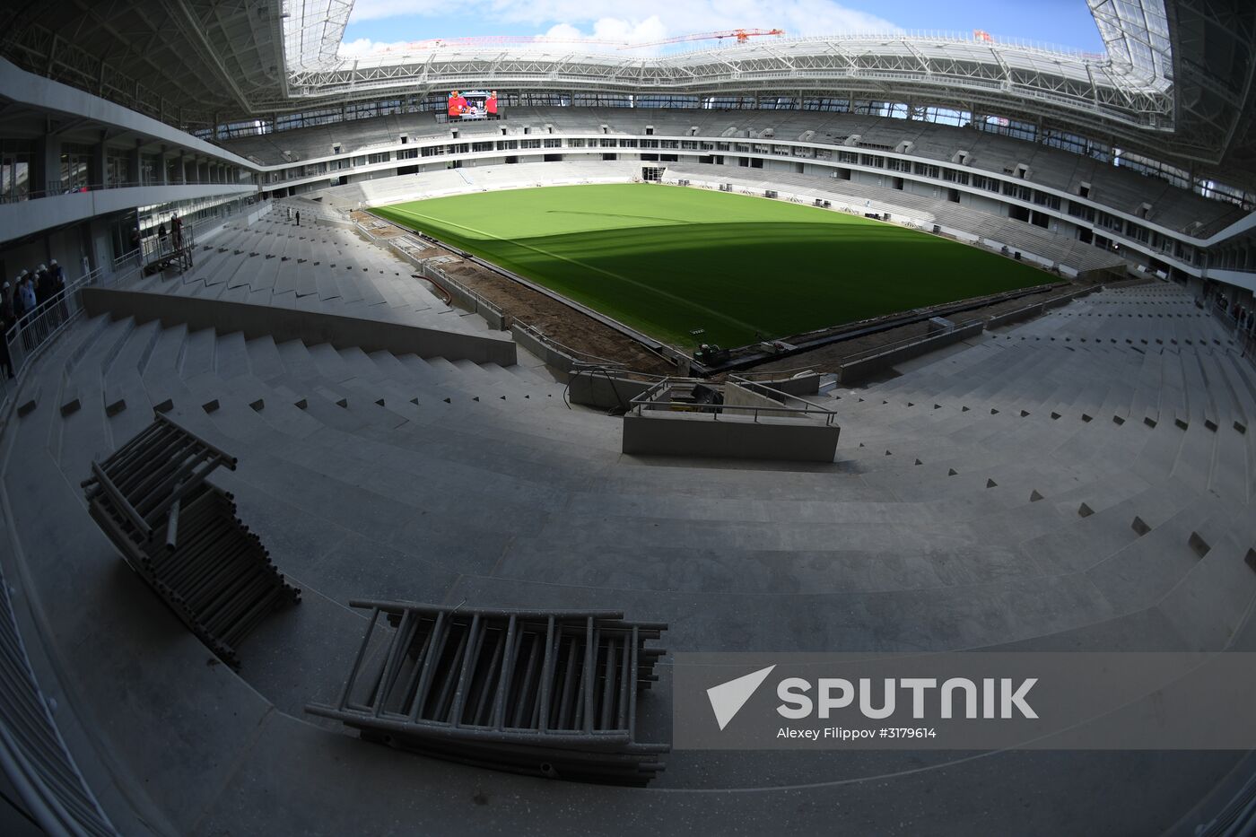 Kaliningrad Stadium construction site