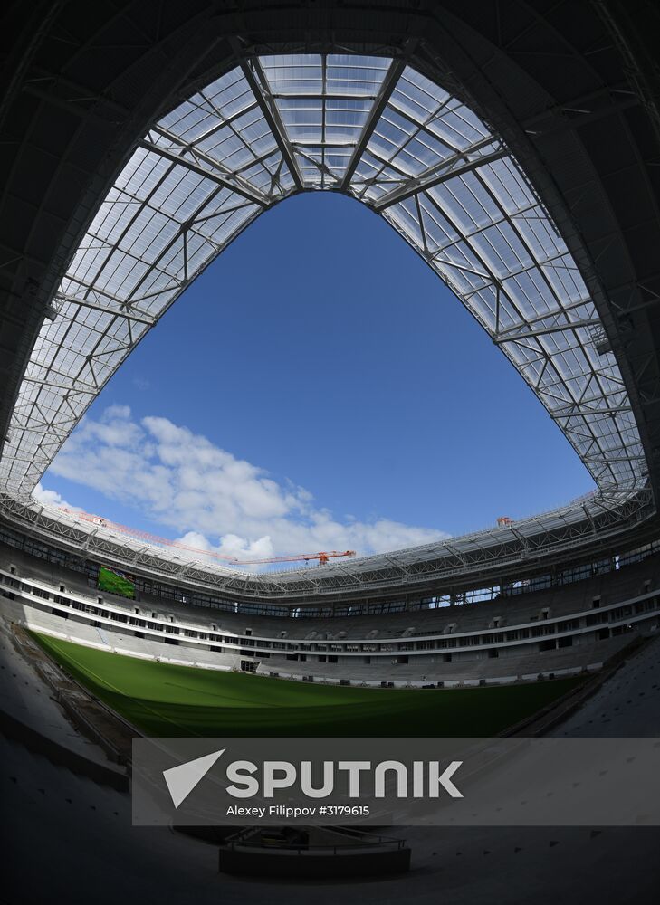 Kaliningrad Stadium construction site