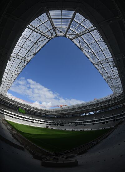 Kaliningrad Stadium construction site