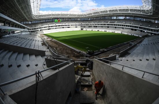 Kaliningrad Stadium construction site