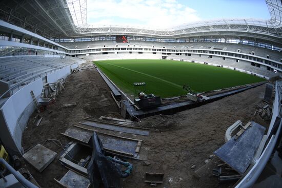 Kaliningrad Stadium construction site