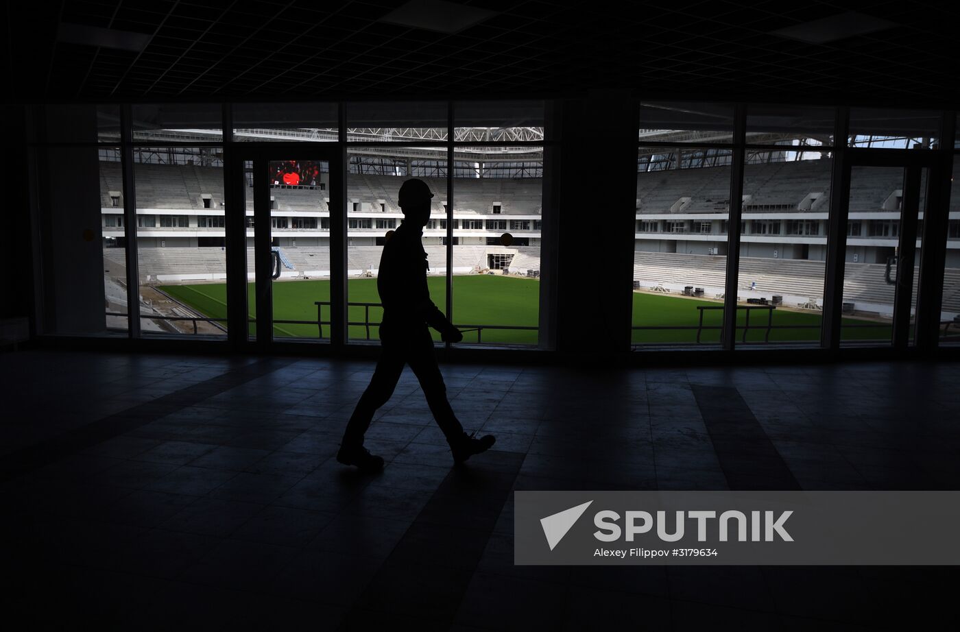 Kaliningrad Stadium construction site