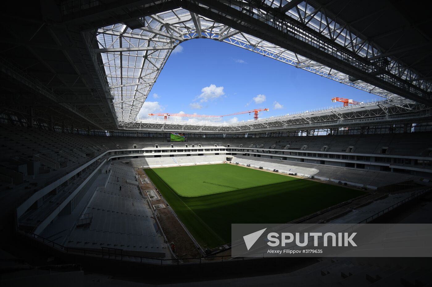 Kaliningrad Stadium construction site