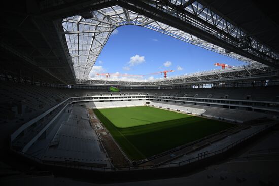 Kaliningrad Stadium construction site