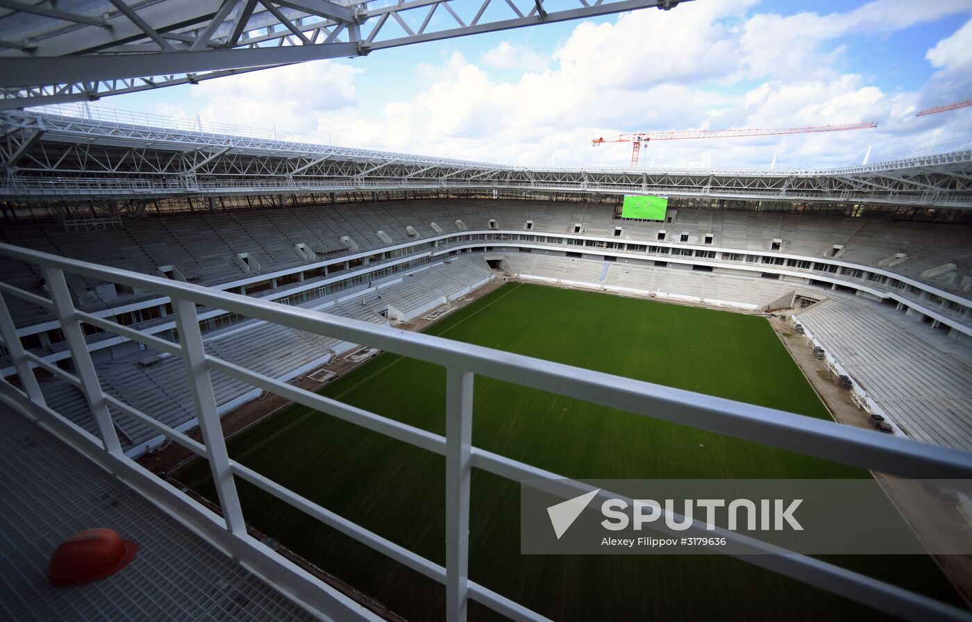 Kaliningrad Stadium construction site