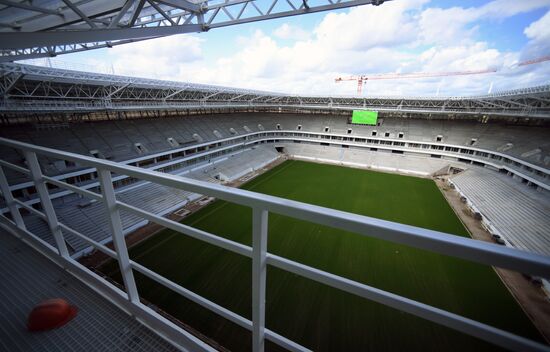 Kaliningrad Stadium construction site