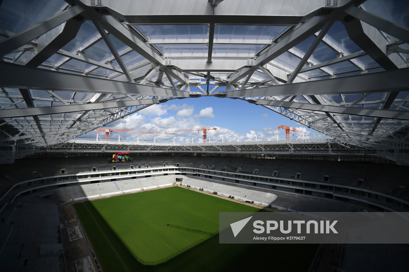 Kaliningrad Stadium construction site