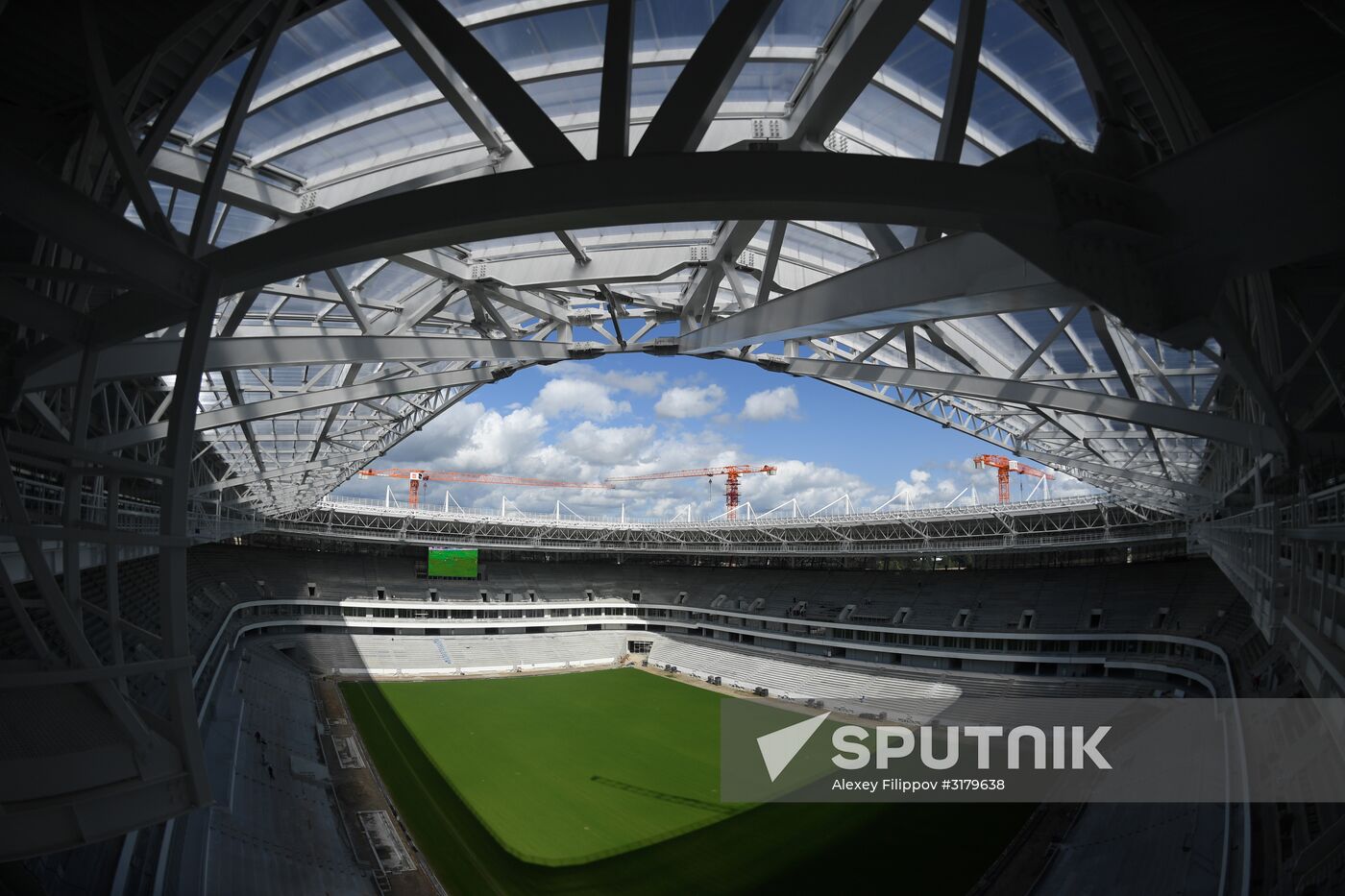 Kaliningrad Stadium construction site