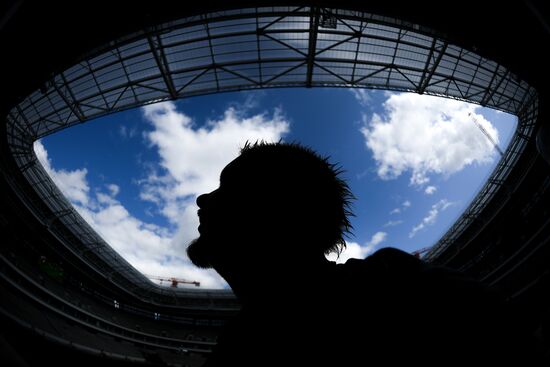 Kaliningrad Stadium construction site