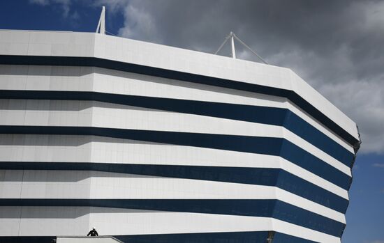 Kaliningrad Stadium construction site