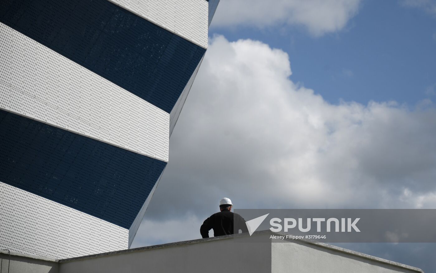 Kaliningrad Stadium construction site